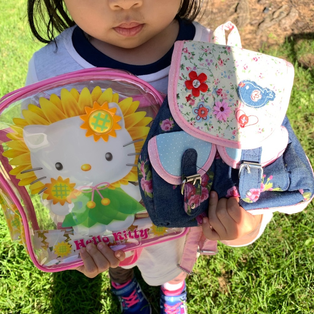 Bundle of Toddler Girl Backpacks